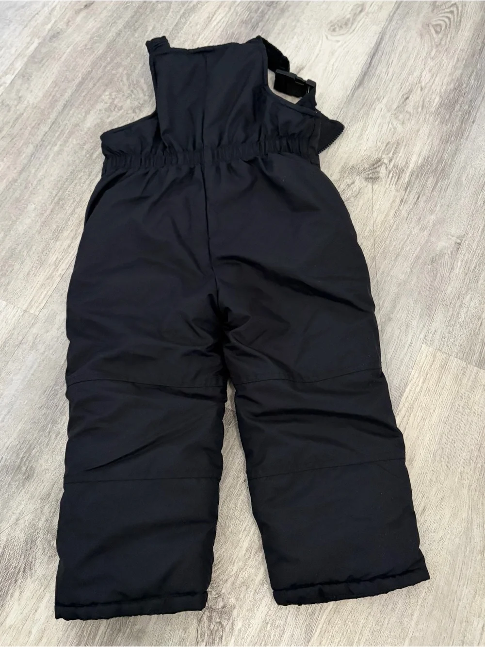OshKosh B’gosh Snow Pants Bib Overalls Black Size 3T Toddler Boys Girls Winter